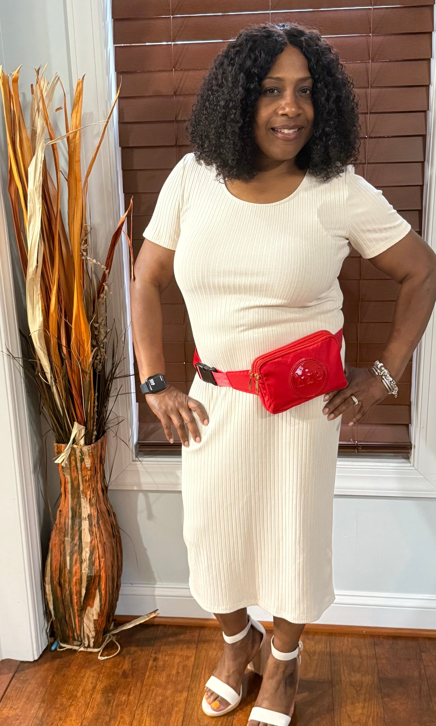 Delta Sigma Theta Fanny pack/Crossbody.